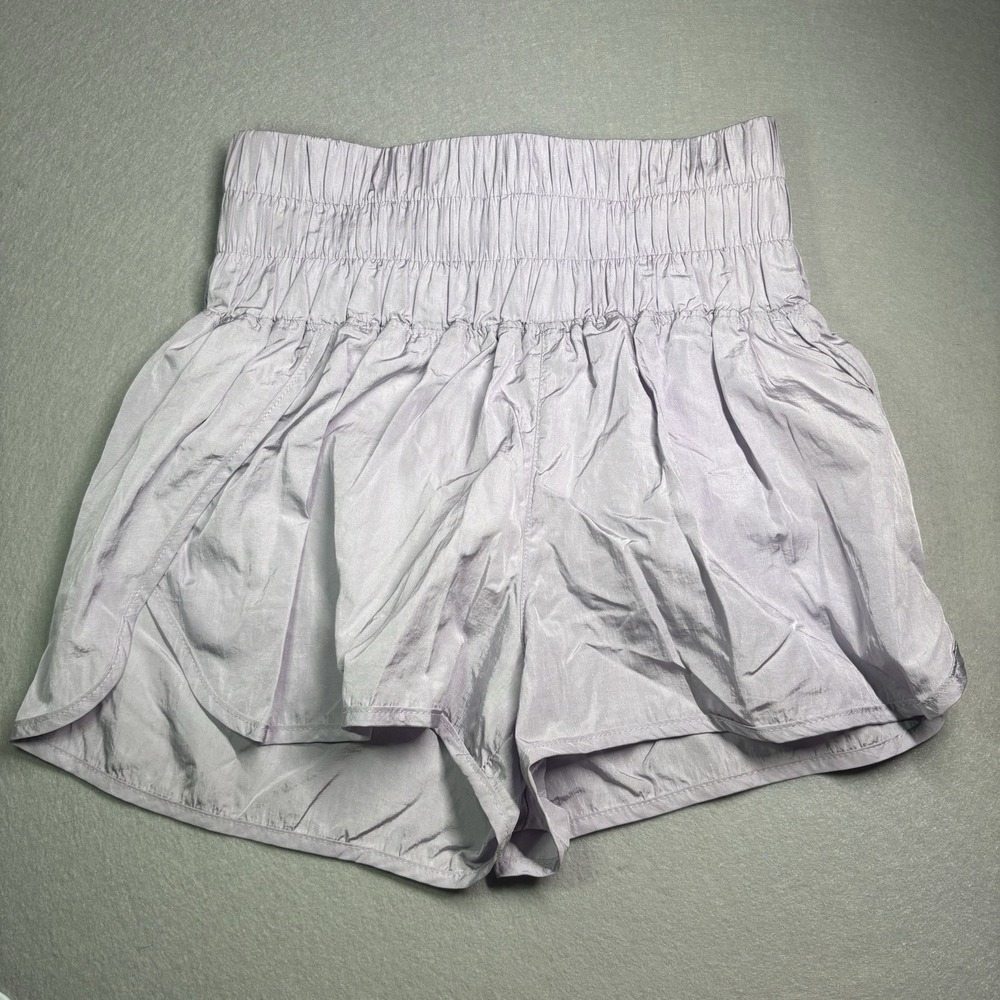 Free People FP Movement Women's Shorts Lavendar Size Medium Lined Athletic